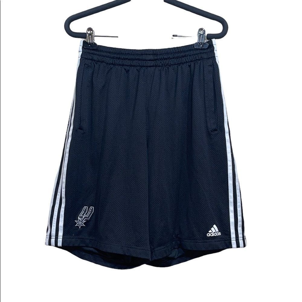 Adidas San Antonio Spurs Team Shorts Sz M.